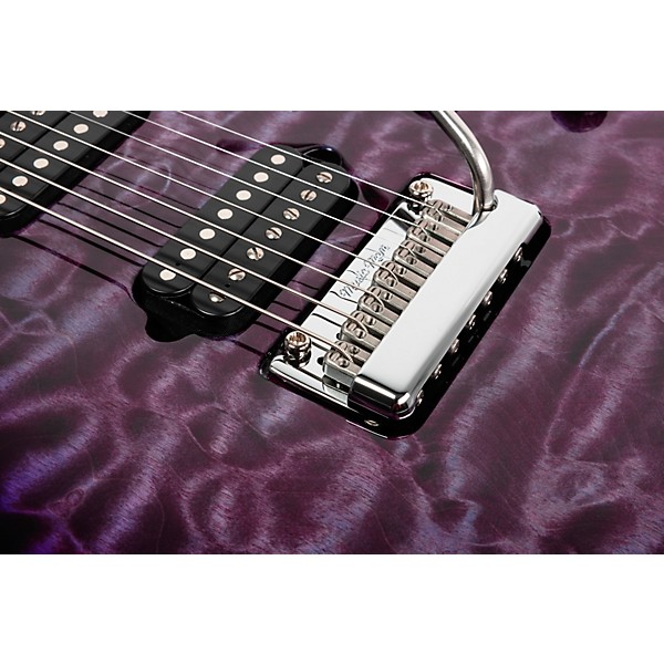 Ernie Ball Music Man JP15 7 String Electric Guitar Purple Nebula