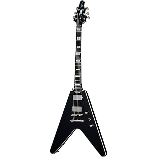 Epiphone Flying V Prophecy Electric Guitar Aged Jet Black Metallic