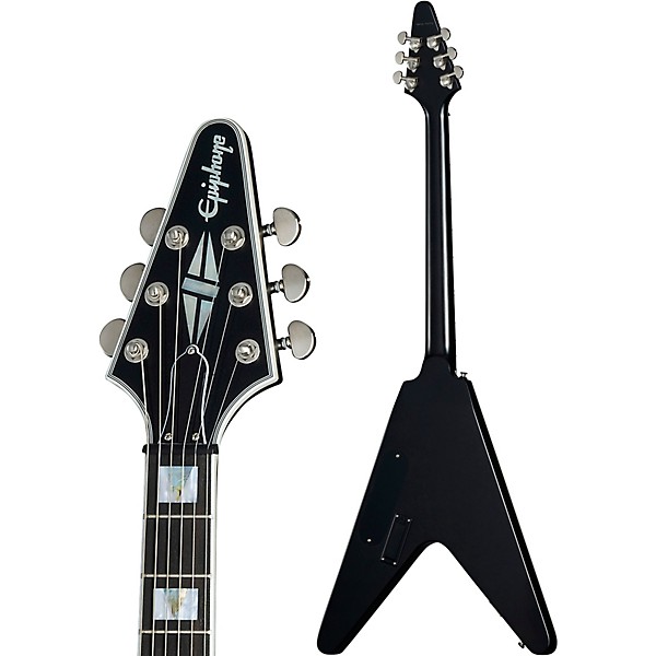 Epiphone Flying V Prophecy Electric Guitar Aged Jet Black Metallic