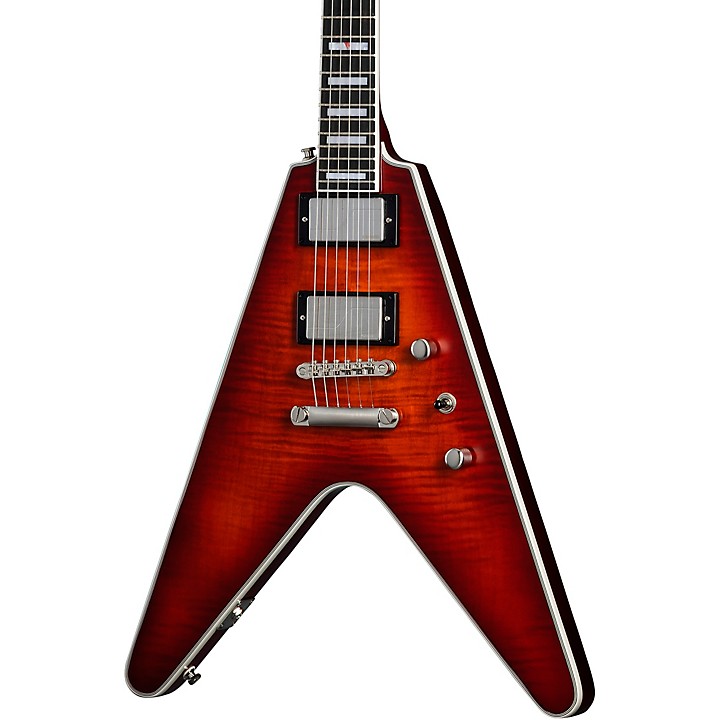 Open Box Epiphone Flying V Prophecy Electric Guitar Aged