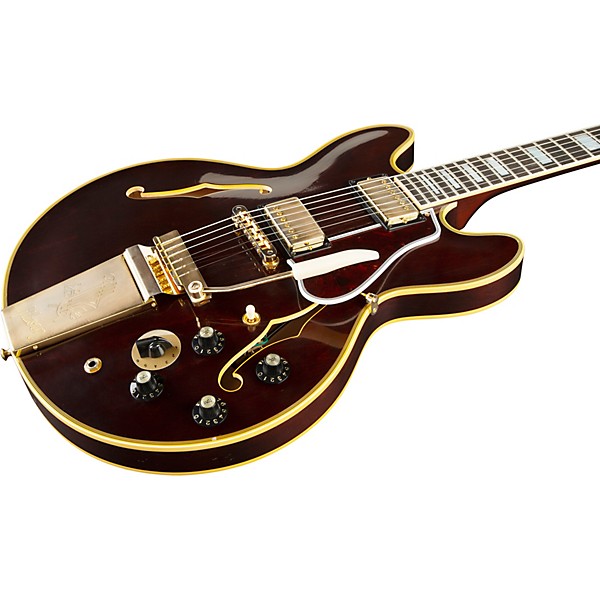 Gibson Custom B.B. King Rumble in the Jungle 1974 ES-355 VOS Semi-Hollow Electric Guitar Walnut