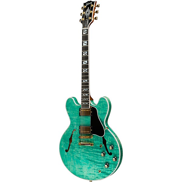 Open Box Gibson ES Supreme Semi-Hollow Electric Guitar Level 2 Seafoam Green 197881257095