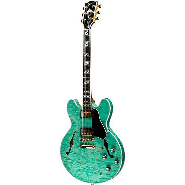 Open Box Gibson ES Supreme Semi-Hollow Electric Guitar Level 2 Seafoam Green 197881257095