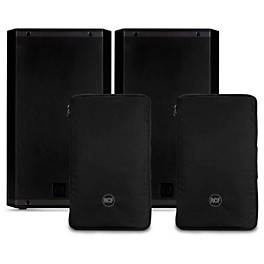 RCF ART 915-A 15" Powered Speaker Pair With Covers