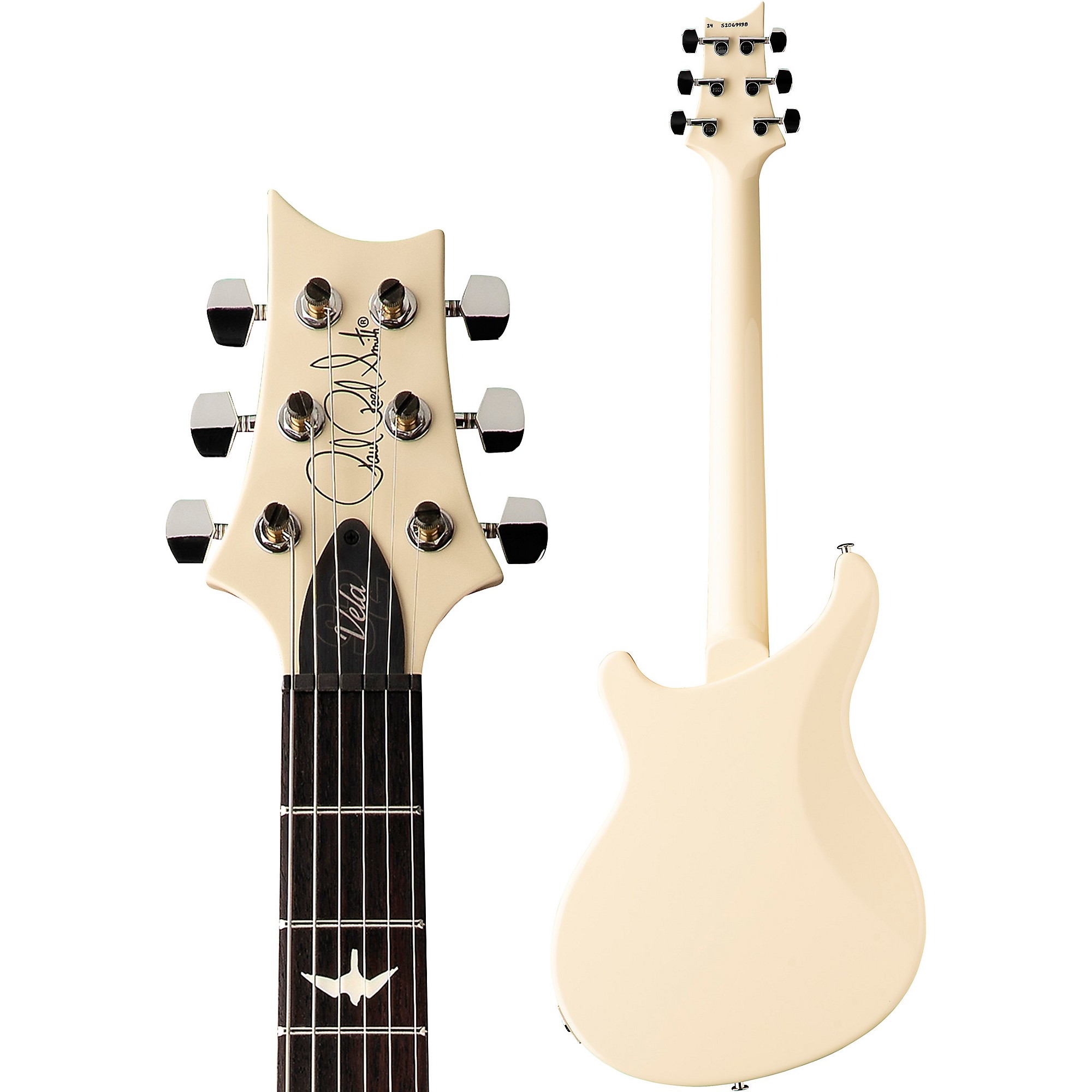 Platinum PRS S2 Vela Electric Guitar - Antique White | Guitar Center