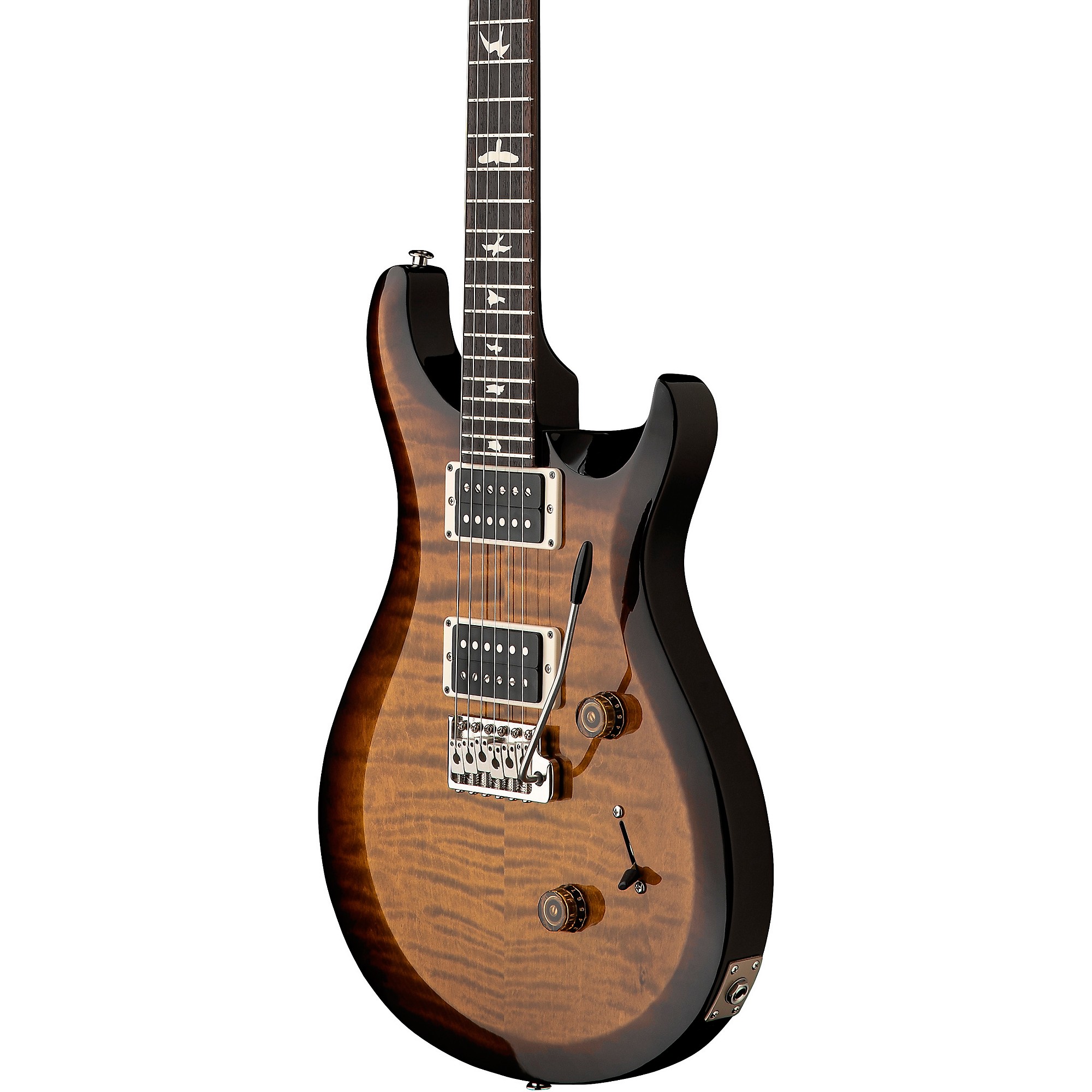 PRS S2 Custom 24 Electric Guitar - Black Amber | Guitar Center