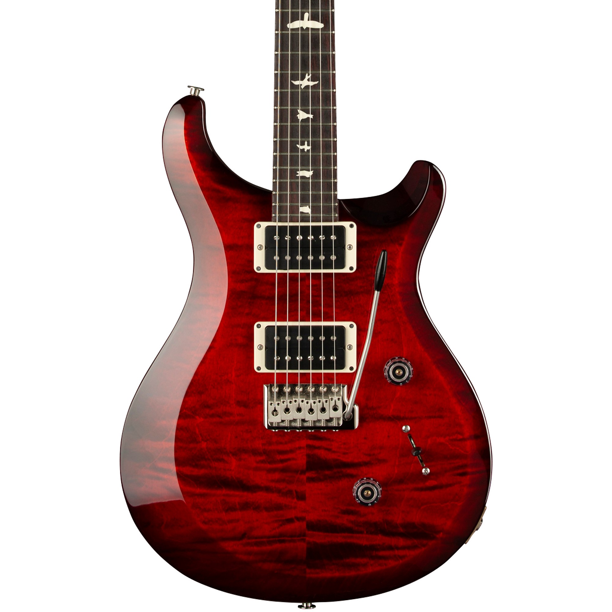 Platinum PRS S2 Custom 24 Electric Guitar - Fire Red Burst
