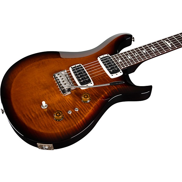 PRS S2 Custom 24-08 Electric Guitar - Black Amber