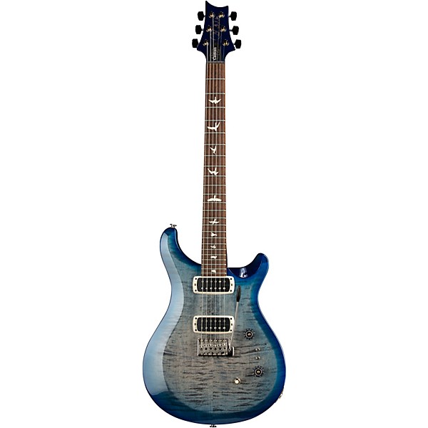PRS S2 Custom 24-08 Electric Guitar - Faded Gray Black Blue Burst