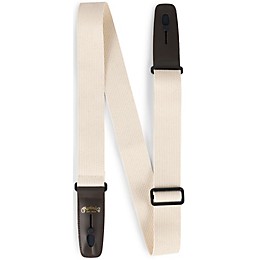 Martin Cotton Weave Lock-It Guitar Strap Cream 2 in.