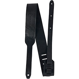 Martin Luxe by Martin Leather Guitar Strap Black 2.5 in.