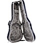 Martin 640 Dreadnought Molded Acoustic Guitar Case Navy Blue Silver