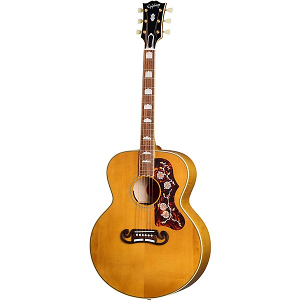 Epiphone Inspired by Gibson Custom 1957 SJ-200 Acoustic-Electric Guitar Antique Natural