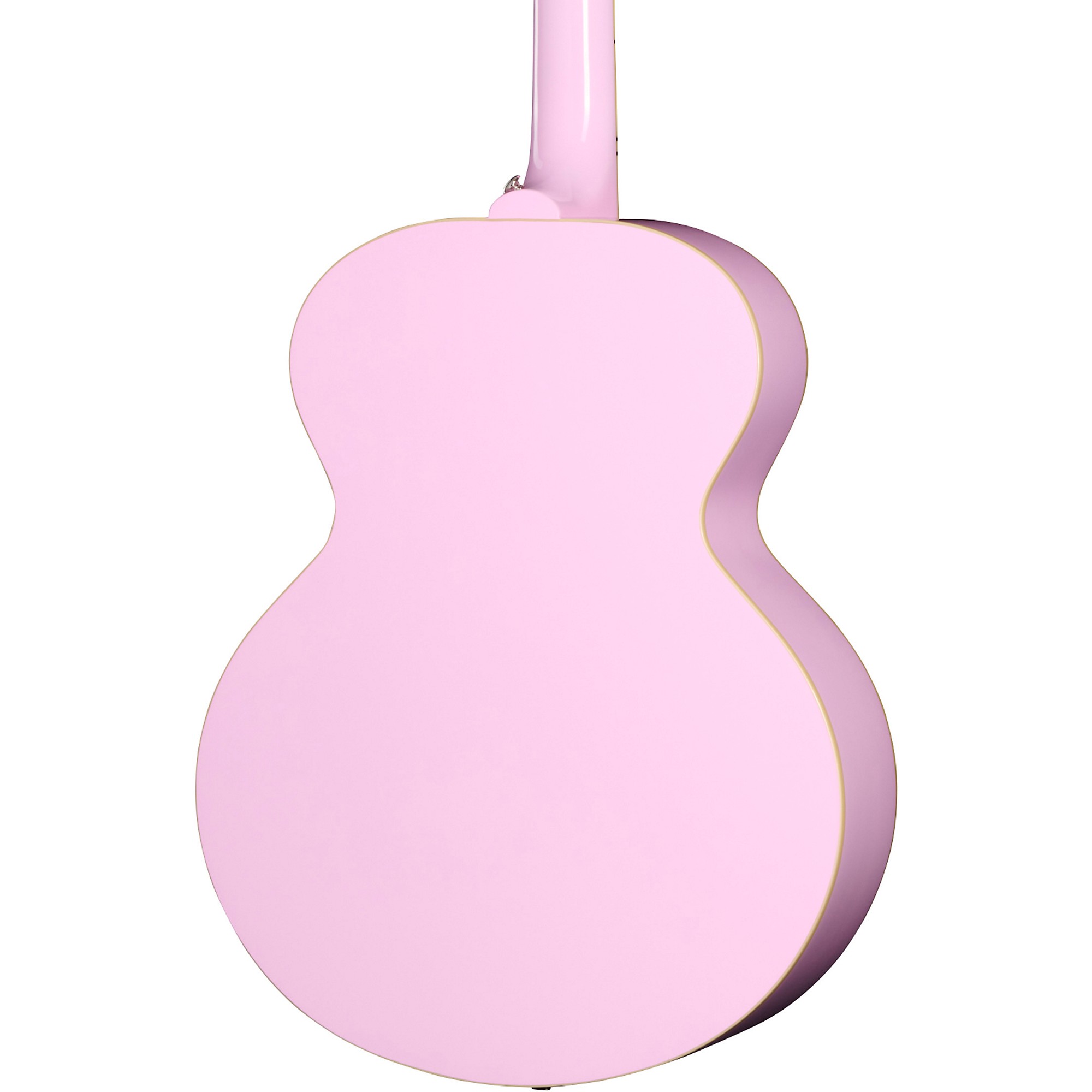 Epiphone Inspired by Gibson Custom J-180 LS Acoustic-Electric Guitar Pink |  Guitar Center