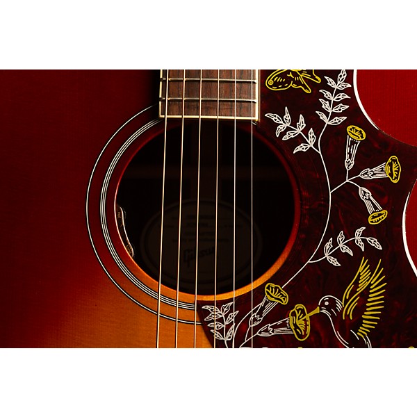 Gibson Hummingbird Standard Rosewood Acoustic-Electric Guitar Rosewood Burst