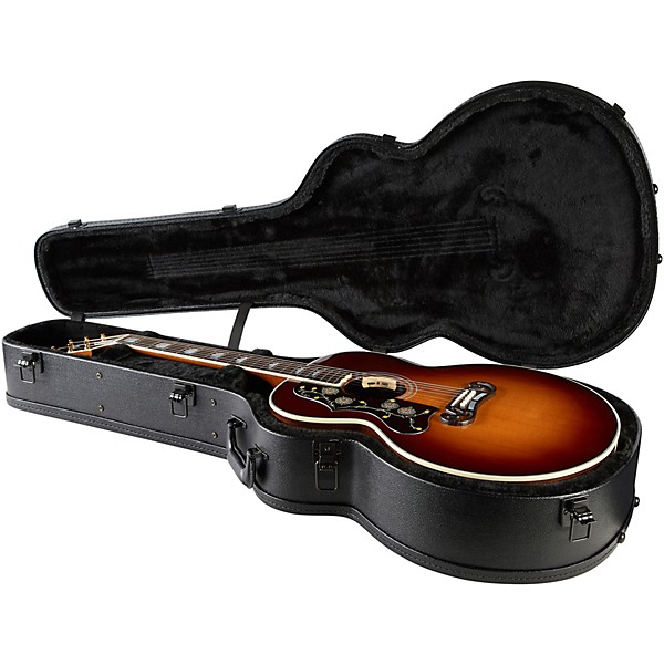 Gibson SJ-200 Standard Rosewood Left-Handed Acoustic-Electric Guitar Rosewood Burst