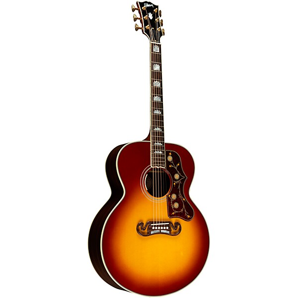 Gibson SJ-200 Standard Rosewood Acoustic-Electric Guitar Rosewood Burst