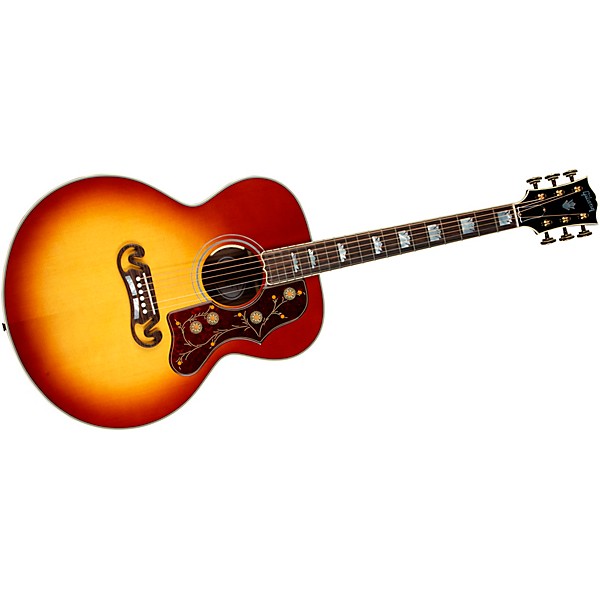 Gibson SJ-200 Standard Rosewood Acoustic-Electric Guitar Rosewood Burst