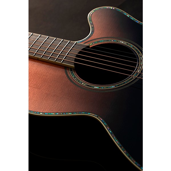 Takamine Solar System Limited Edition Acoustic-Electric Guitar Penumbra Blue Fade
