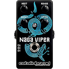 Open Box Catalinbread Naga Viper MKII Treble Booster Effects Pedal Level 1 Black