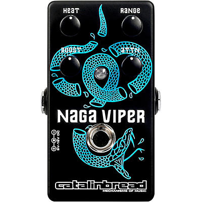 Catalinbread Naga Viper Mkii Treble Booster Effects Pedal Black for sale