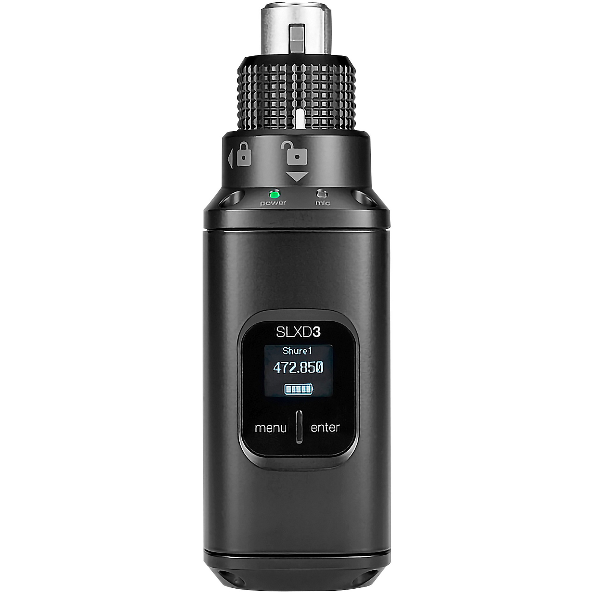 Shure SLXD3 Plug-on Digital Wireless Transmitter With XLR