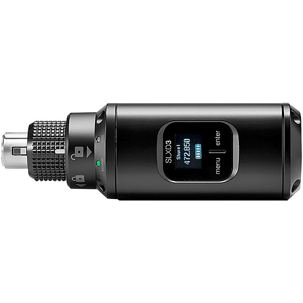 Shure Shure SLXD3 Plug-On Digital Wireless Transmitter with XLR Connector Band G58