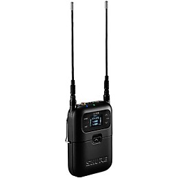 Shure SLXD15/85 Portable Digital Wireless Bodypack System with WL185 Lavalier Microphone - Band G58 Band G58