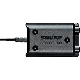 Shure SBC-DC-903 DC Battery Eliminator for Use With SLXD5 Digital Wireless Portable Receivers