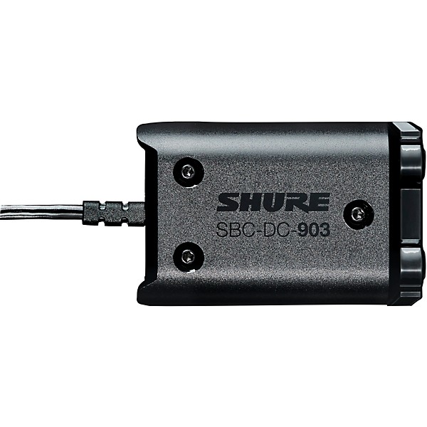 Shure Shure SBC-DC-903 DC Battery Eliminator for use with SLXD5 Digital Wireless Portable Receivers