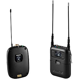 Shure SLXD15... Shure SLXD15/UL4B Portable Digital Wireless Bodypack System with UL4B Lavalier Microphone - Band G58 Band G58