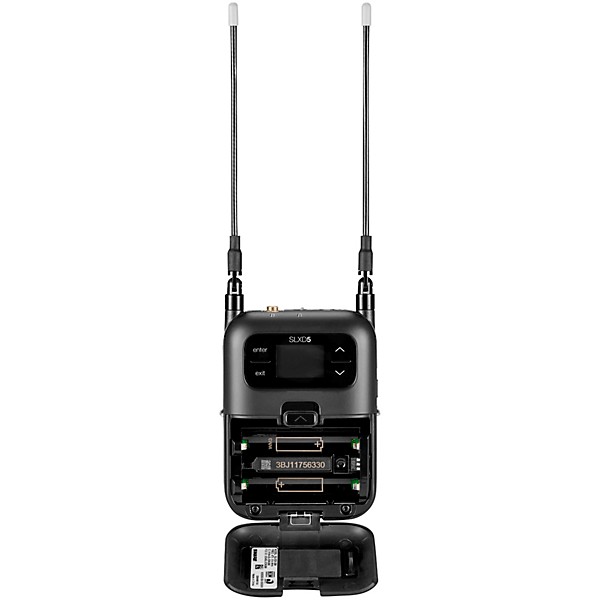 Shure SLXD15/UL4B Portable Digital Wireless Bodypack System with UL4B Lavalier Microphone - Band G58 Band J52