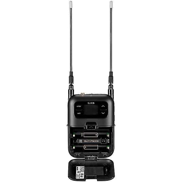 Shure SLXD24/SM58 Portable Digital Wireless Bodypack System With Handheld Transmitter Band J52