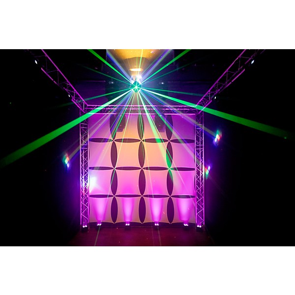 ColorKey Droid FX FX Multi-Effect Moving Head with Multicolor LED Beams and Lasers