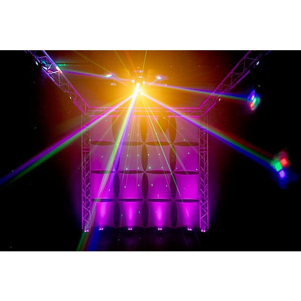 ColorKey Droid FX FX Multi-Effect Moving Head with Multicolor LED Beams and Lasers