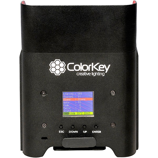 ColorKey AirPar HEX 4 4-Pack Bundle with Hardshell Case