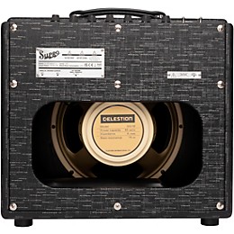 Supro 1614RT Amulet 1x12-inch 15-watt Tube Combo Amp Black Scandia