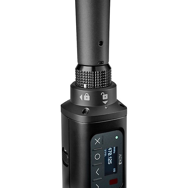 Shure ADX3 Plug-On Transmitter with Showlink Communication and XLR Connector Band X55