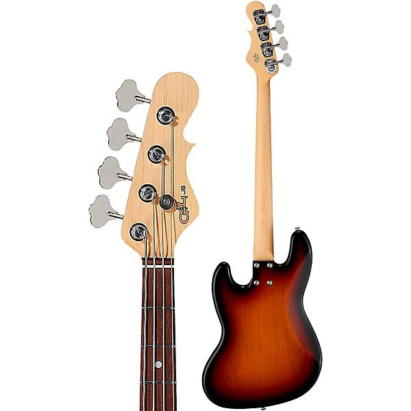 G&L Fullerton Deluxe JB Electric Bass 3-Tone Sunburst