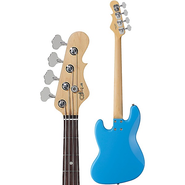 G&L Fullerton Deluxe JB Electric Bass Himalayan Blue