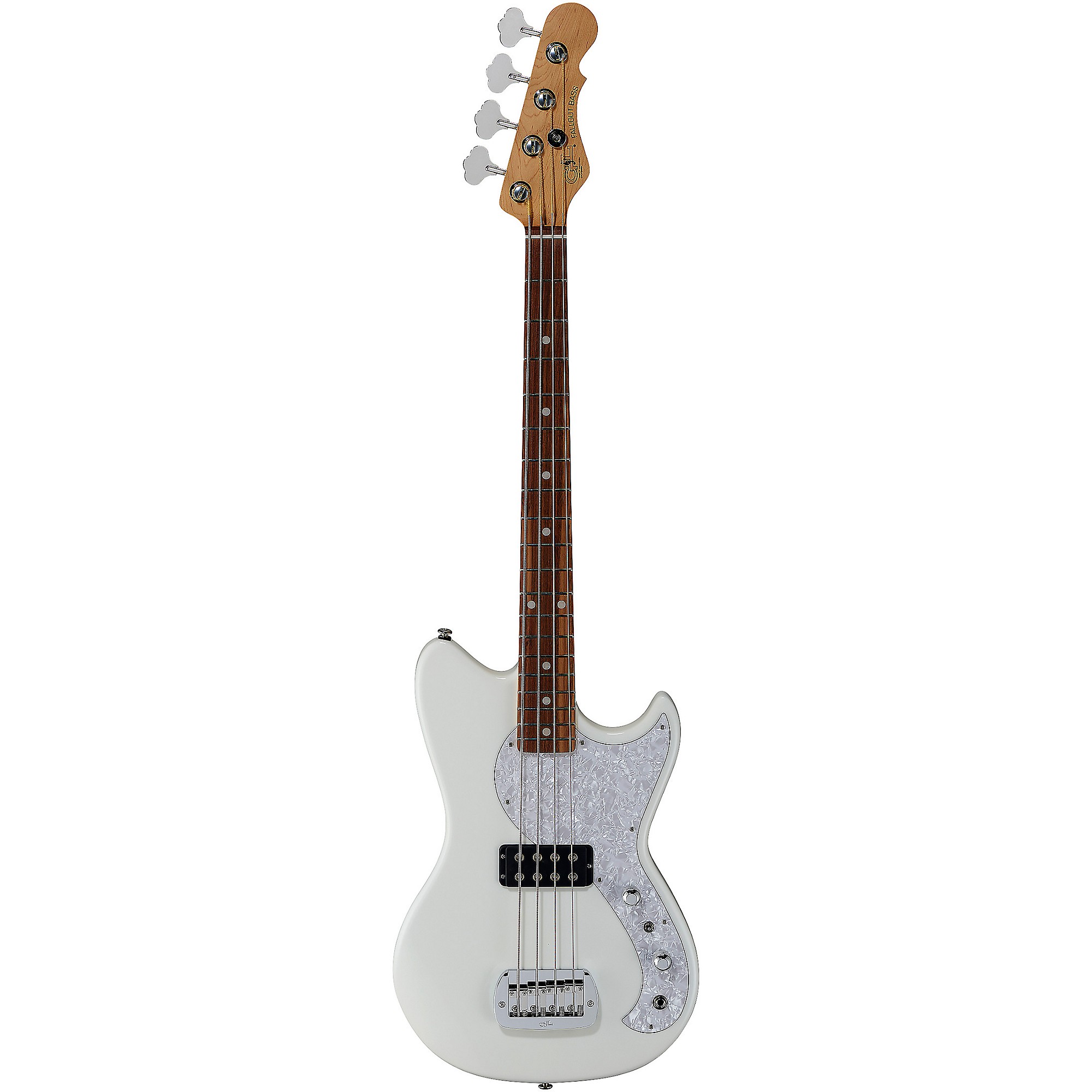 G&L Fullerton Deluxe Fallout Shortscale Electric Bass Alpine