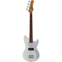 G&L Fullerton Deluxe Fallout Shortscale Electric Bass Alpine White