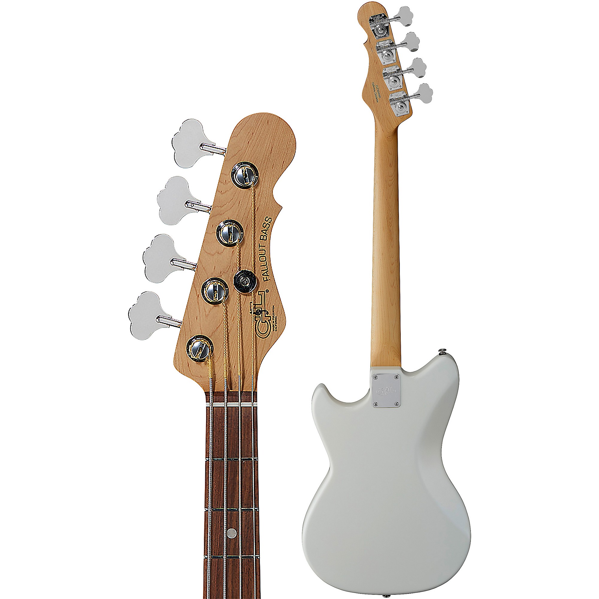 G&L Fullerton Deluxe Fallout Shortscale Electric Bass Alpine