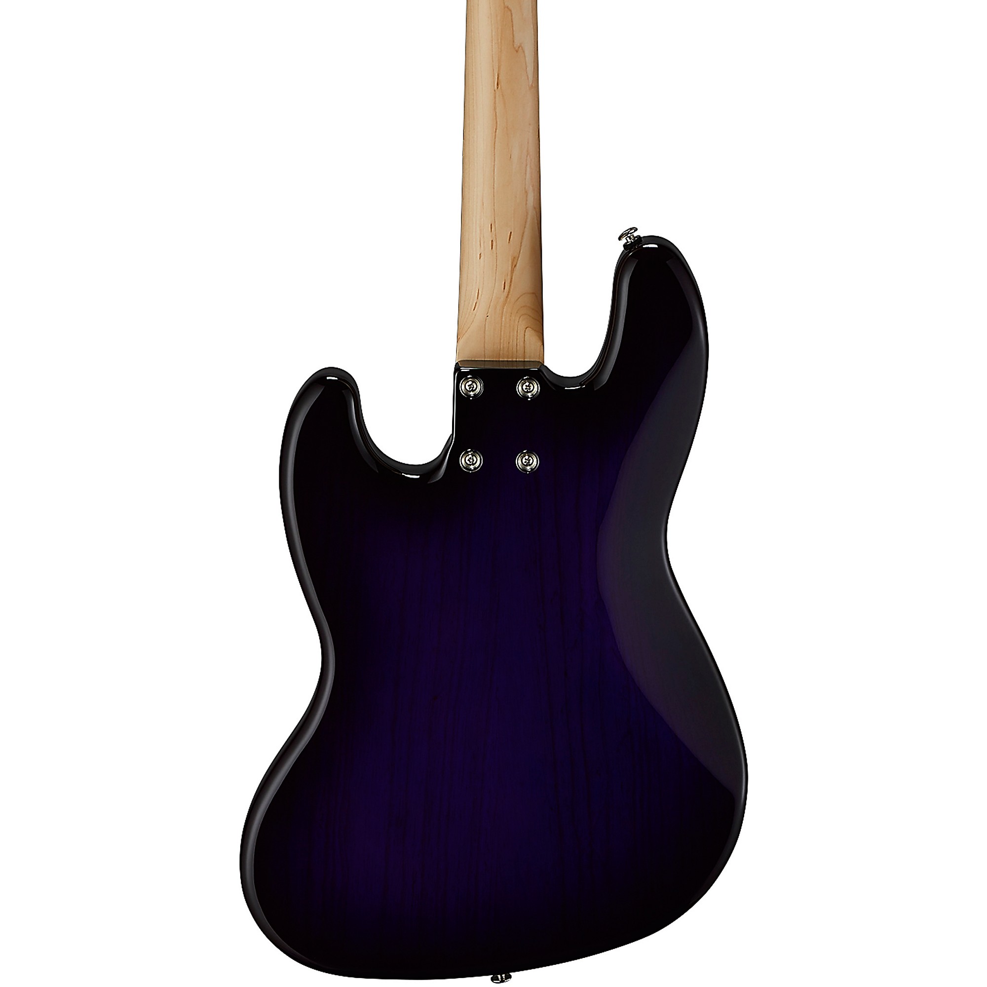 G&L Fullerton Deluxe JB With Maple Fretboard Electric Bass Purple