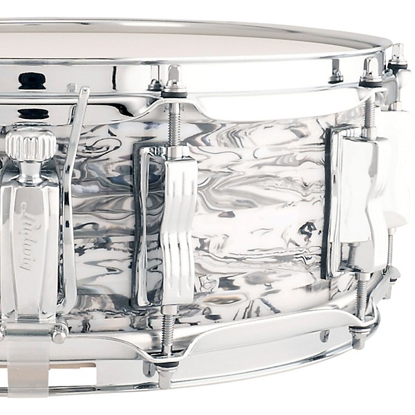 Ludwig Classic Maple Snare Drum - White Abalone 14 x 5 in.