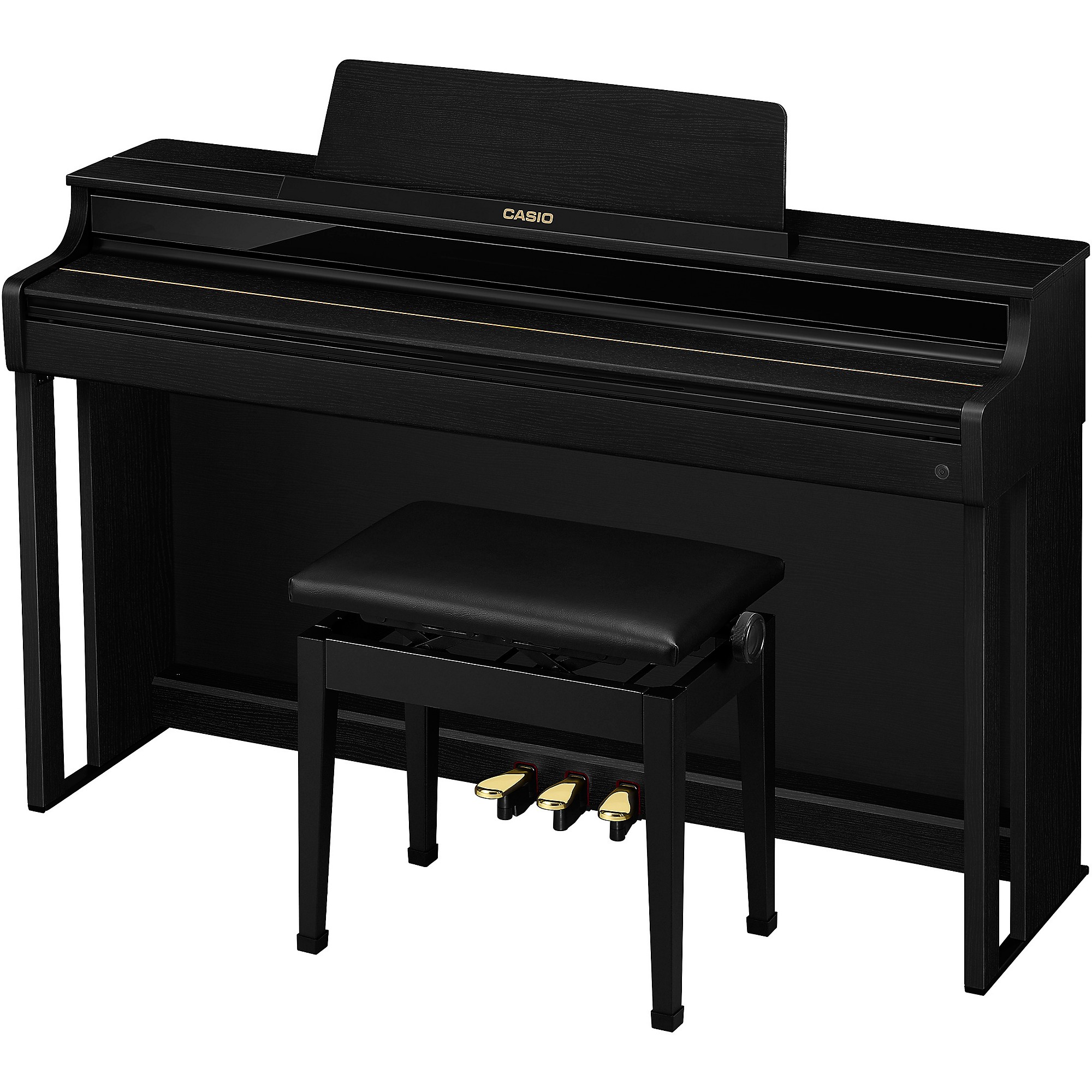 ジモティ来店特価!!!【CASIO】　カシオ　 電子ピアノ　AP-220BK　2010　　J-201 Casio Celviano AP-550BK Console Digital Piano Black | Guitar Center