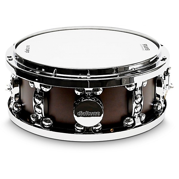 dialtune Maple Snare Drum 14 x 6.5 in. Espresso