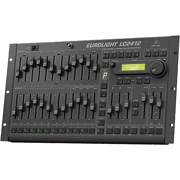 Behringer LC2412 V2 Professional 24-Channel DMX Lighting Console