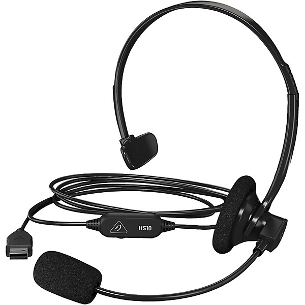 Behringer HS10 USB Mono Headset with Swivel Microphone