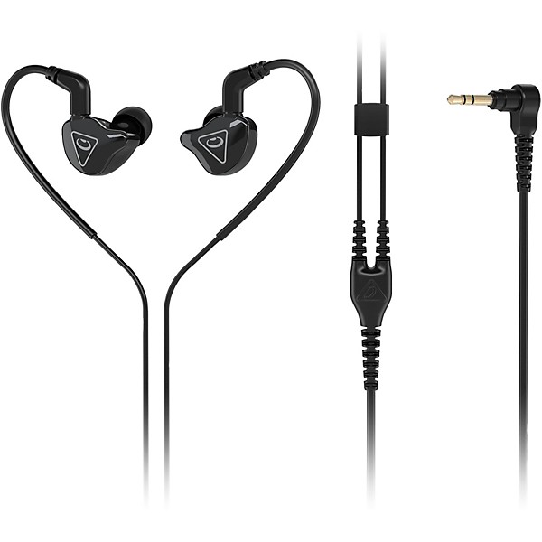 Behringer MO240 Studio Monitoring Earphones with Dual-hybrid Drivers